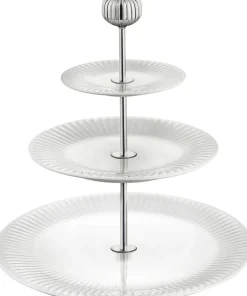 Skåle & Fade<Kähler Hammershøi Etagere H-30 cm hvid