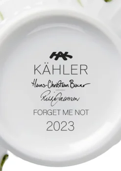 Kopper & Krus<Kähler Hammershøi Summer Krus 33 cl forglemmigej