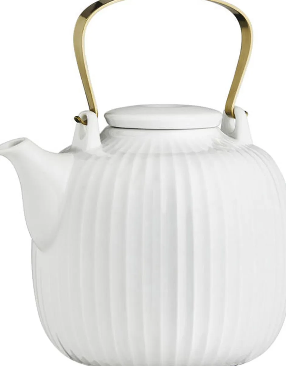 Kaffe & Te<Kähler Hammershøi tekande 14,5 cm.