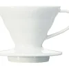 Kaffe & Te<Hario 01 Dripper V60 White Ceramic
