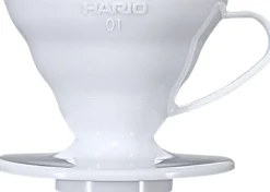 Kaffe & Te<Hario 01 Dripper V60 White Ceramic
