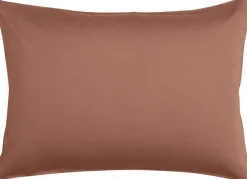 Sengetøj & Lagner<Høie Harmoni stonewashed pudebetræk Terracotta