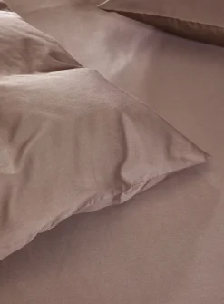 Sengetøj & Lagner<Høie Harmoni stonewashed pudebetræk Varm rosa