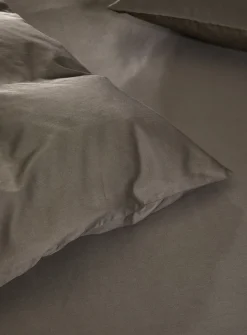 Sengetøj & Lagner<Høie Harmoni stonewashed pudebetræk valnød Valnød