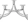 Lys & Lysestager<Georg Jensen HARMONY MENORAH STAINLESS STEEL