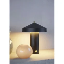 Trådløse Lamper<OYOY Living Design Hatto Portable Table Lamp Black