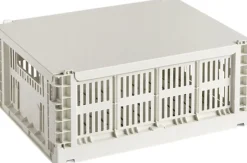 Opbevaring<Hay Colour Crate Lid, Medium Off-white