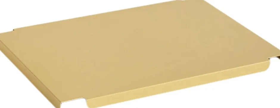 Opbevaring<Hay Colour Crate Lid Metal-Medium-G Golden yellow