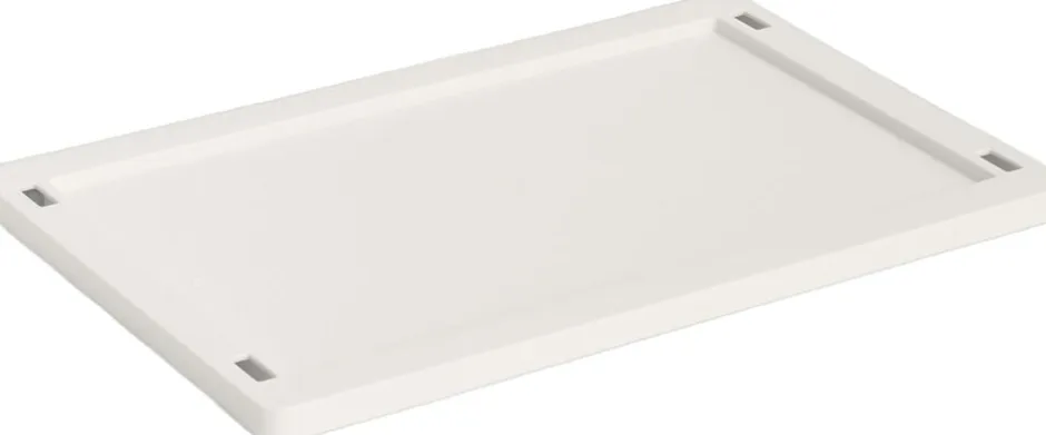 Opbevaring<Hay Colour Crate Lid Plastic-Small-Off-white
