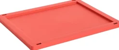 Opbevaring<Hay Colour Crate Lid Plastic-Medium-Red
