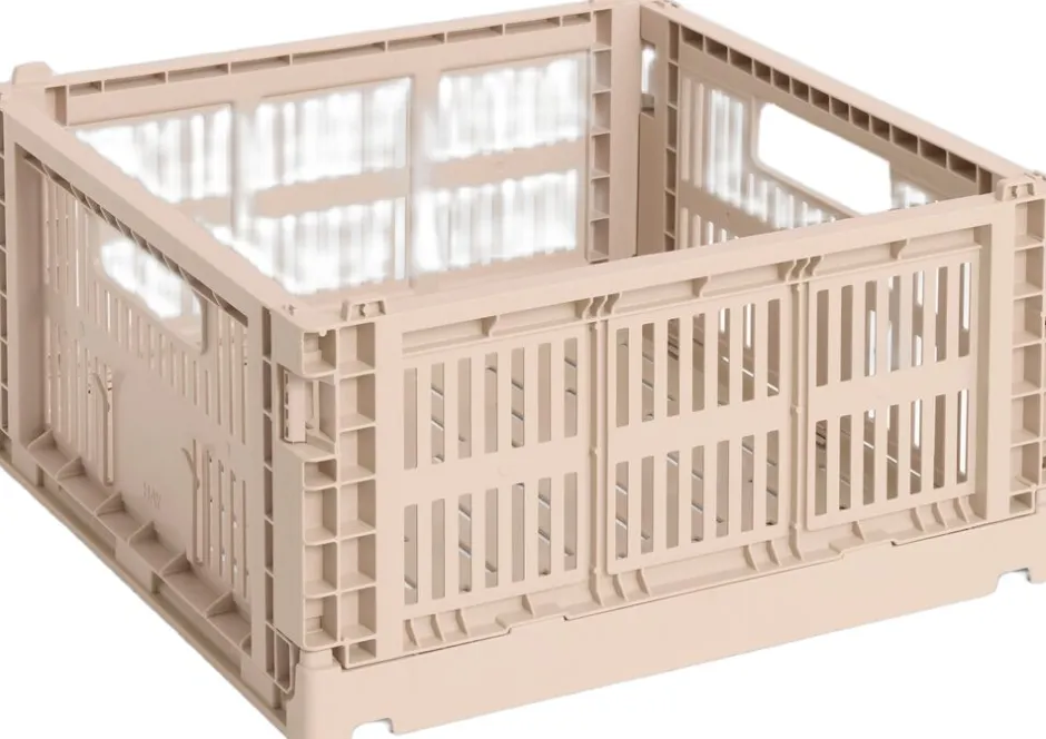 Opbevaring<Hay Colour Crate-Medium Square- Powder