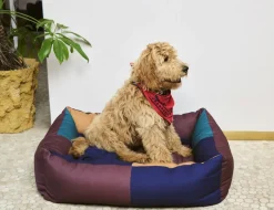Til Boligens Kæledyr|Møbler<Hay Dogs Bed-Large-Burgundy, green