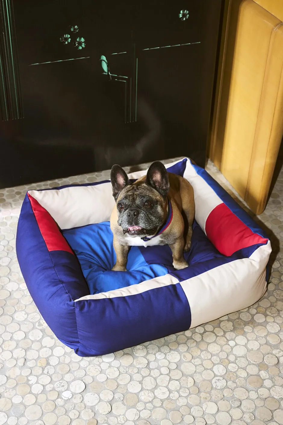 Til Boligens Kæledyr<Hay Dogs Bed-Medium-Red, blue
