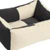 Til Boligens Kæledyr<Hay Dogs Bed-X-Small-Black, white