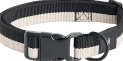 Til Boligens Kæledyr<Hay Dogs Collar Flat-M/L-Black, whi