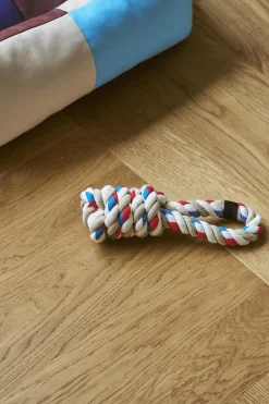 Til Boligens Kæledyr<Hay Dogs Rope Toy-Red, turquoise, o