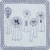 Til Boligens Kæledyr<Hay Dogs Scarf-55 x 55-Light blue