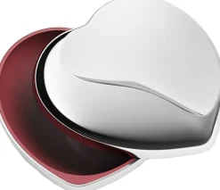 Opbevaring<Georg Jensen HEART PILL BOX SS