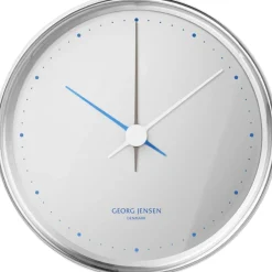 Ure & Vejrstationer<Georg Jensen HENNING KOPPEL WALL CLOCK 10CM POLISHED SS