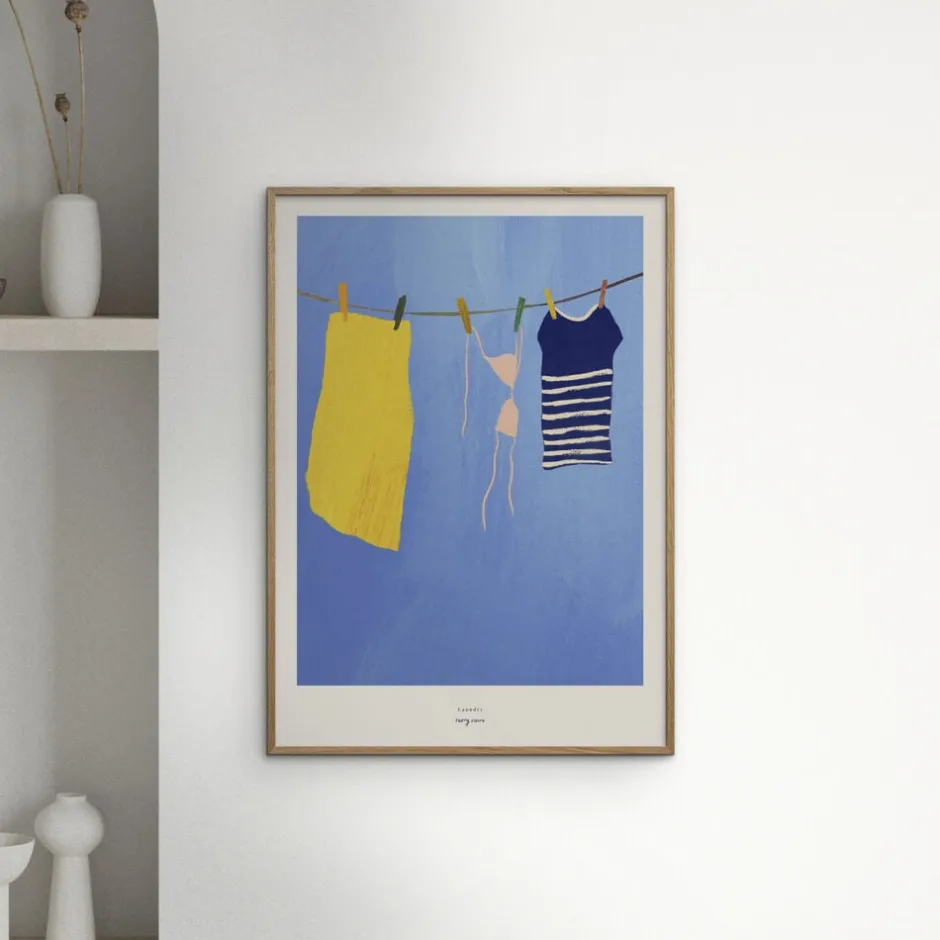 Plakater & Rammer<Poster & Frame Henry Rivers - Afternoon swim Flerfarvet