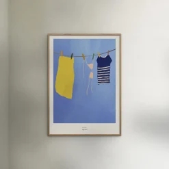 Plakater & Rammer<Poster & Frame Henry Rivers - Afternoon swim Flerfarvet