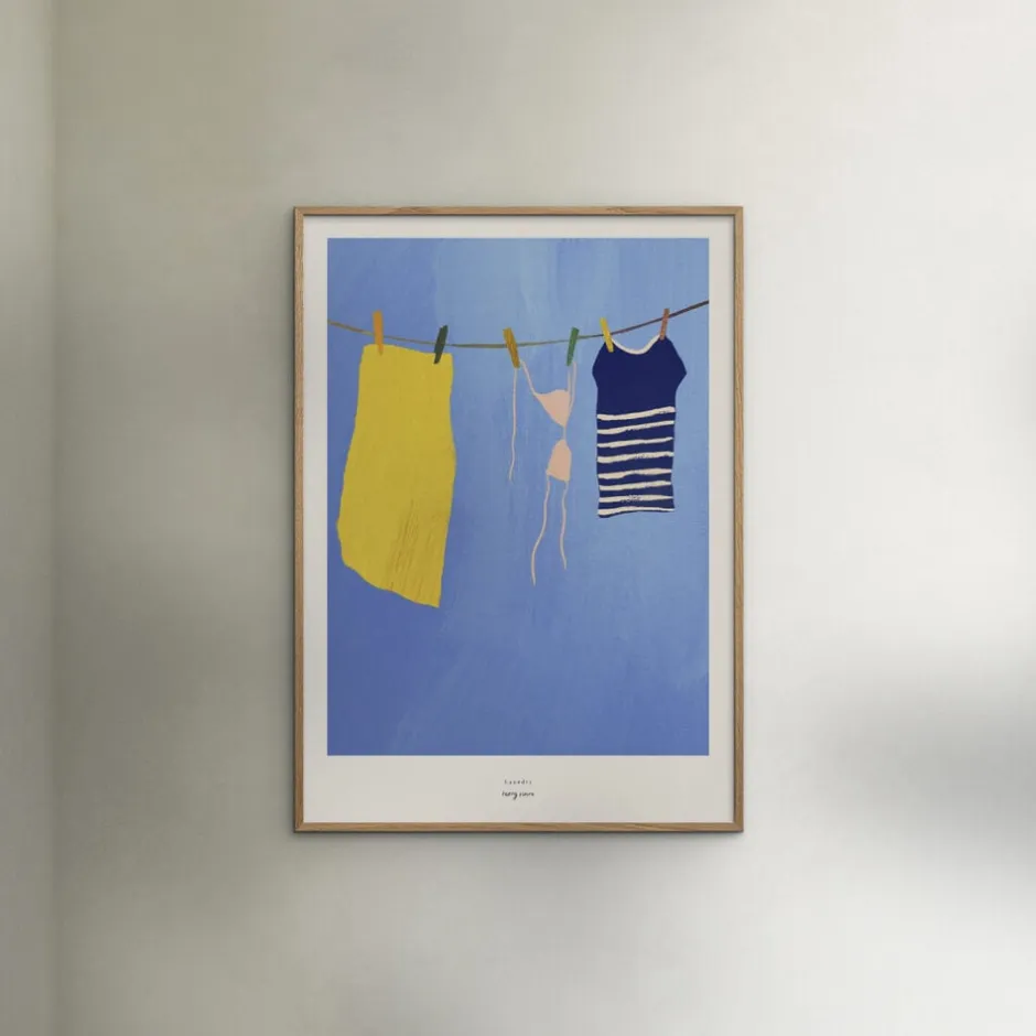 Plakater & Rammer<Poster & Frame Henry Rivers - Afternoon swim Flerfarvet