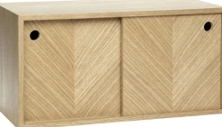 Møbler<Hübsch Herringbone Shelf Natural