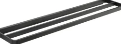 Badeværelsestilbehør<Zone Håndklædestang dobbelt Rim 70x12 Black