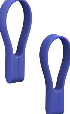 Knager & Knagerækker<Zone Håndklædestrop Loop magnet 2 stk. Indigo Blue