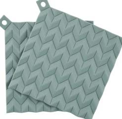 Tekstiler Til Køkkenet<RIG TIG HOLD-ON grydelapper dusty green