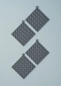Tekstiler Til Køkkenet<RIG TIG HOLD-ON grydelapper grey