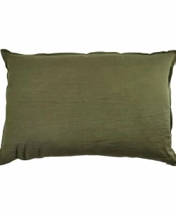 Puder<Magasin du Nord Collection Hør pude Olivine 60x90