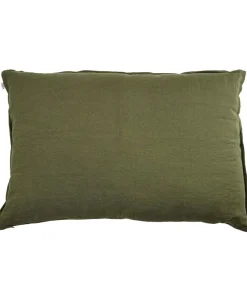 Puder<Magasin du Nord Collection Hør pude Olivine 60x90