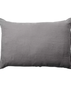 Puder<Magasin du Nord Collection Hør stonewashed gavlpude 60x90 grå