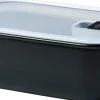 Opbevaring<Mepal Husholdningsboks EasyClip 1000 ml Nordic black PP
