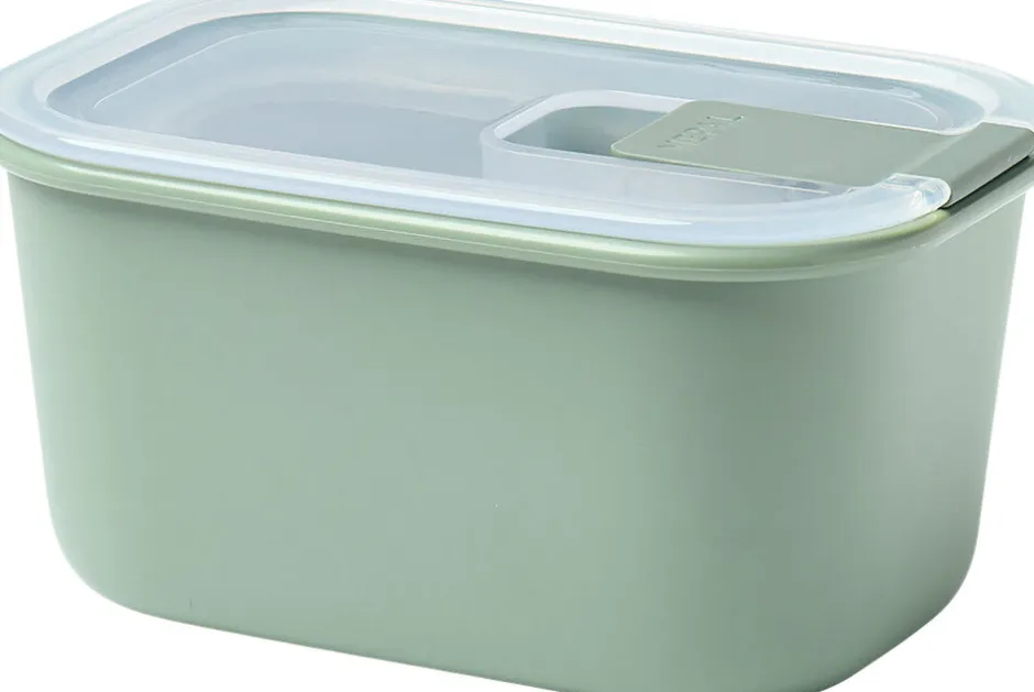 Opbevaring<Mepal Husholdningsboks EasyClip 450 ml Nordic sage PP