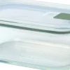 Opbevaring<Mepal Husholdningsboks EasyClip 700 ml Nordic sage Glas
