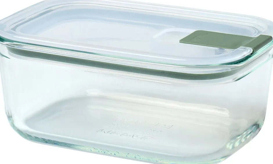 Opbevaring<Mepal Husholdningsboks EasyClip 700 ml Nordic sage Glas
