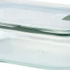 Opbevaring<Mepal Husholdningsboks EasyClip 1000 ml Nordic sage Glas