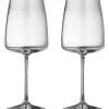 Glas<Lyngby Glas Hvidvinsglas Zero 43 cl 4 stk.