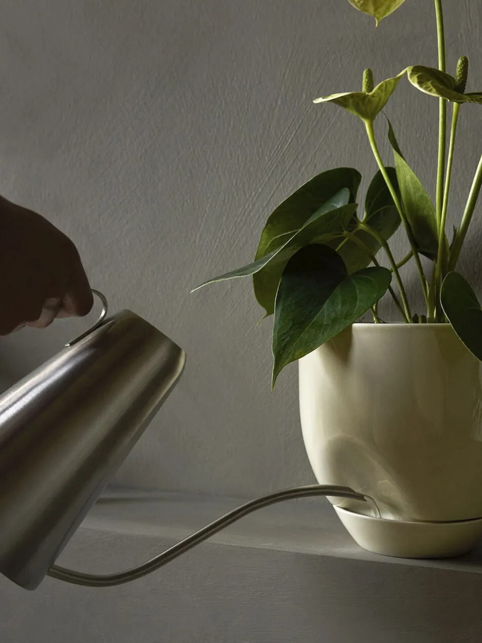 Vaser & Urtepotteskjulere<Audo Copenhagen Hydrous Planter, Ø12, Ashen