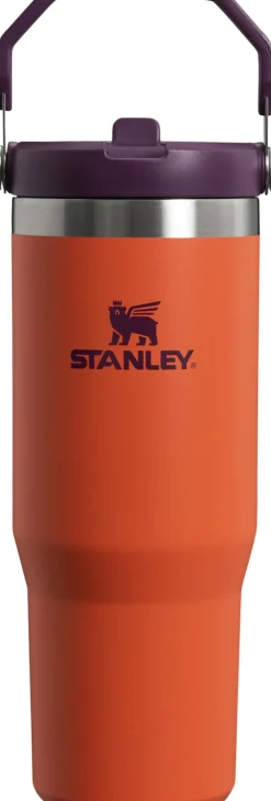 Kaffe & Te<Stanley IceFlow Flip Straw Tumbler 0.89L Tigerlily plum
