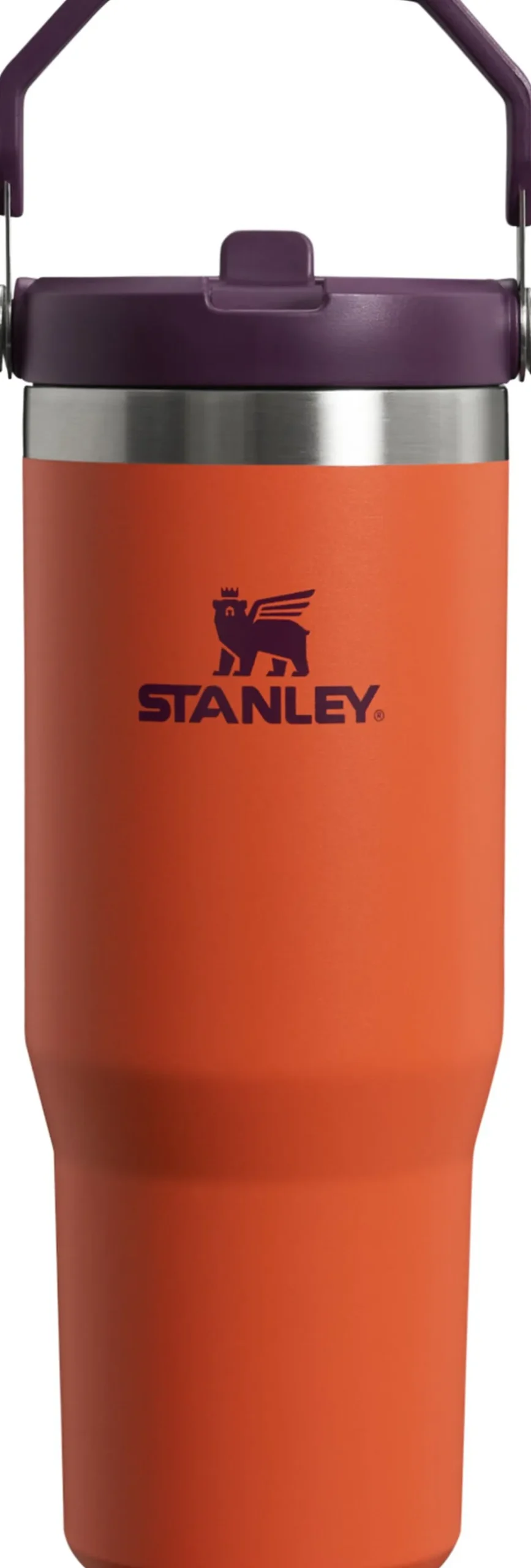 Kaffe & Te<Stanley IceFlow Flip Straw Tumbler 0.89L Tigerlily plum