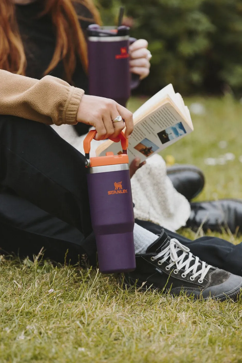 Kaffe & Te<Stanley IceFlow Flip Straw Tumbler 0.89L Plum