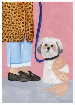 Plakater & Rammer<Poster & Frame Iga Kosicka - Dog and Fashion Flerfarvet