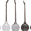 Juletræspynt<Iittala glaskugler 4cm 5-pak grå