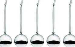 Figurer & Skulpturer|Juletræspynt<Iittala glaskugler 40mm blank 5 dele