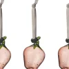 Juletræspynt<Iittala glass jordbær 3-pak pink