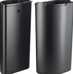 Skraldespande<WESCO Indsats til Multi Collector Affaldssystem (2 stk. mat sort 12L)