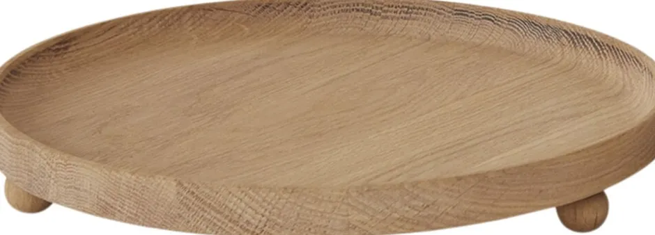 Opbevaring<OYOY Living Design Inka Wood Tray Round - Large
